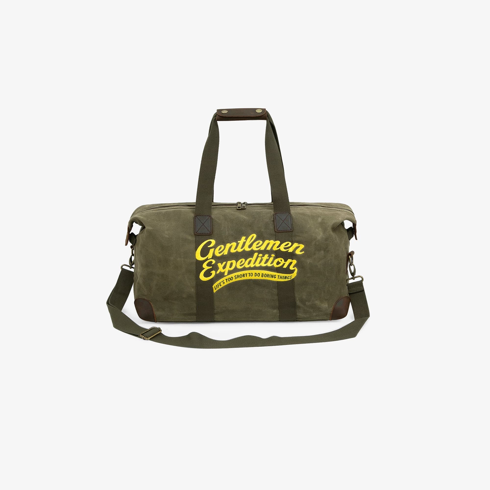 Gentlemen Expedition, The Voyager Duffle, front