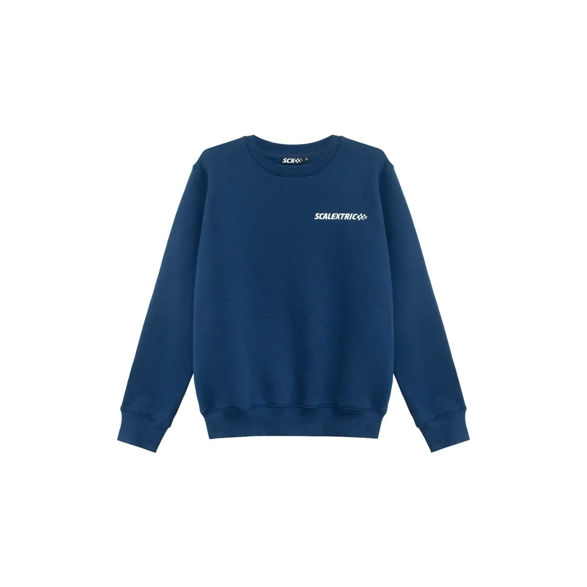 Scalextric, Crewneck, navy, front